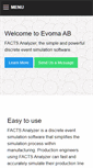 Mobile Screenshot of evoma.se
